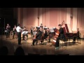 Anthony Plog, Double concerto for two trumpets and chamber orchestra, I movement