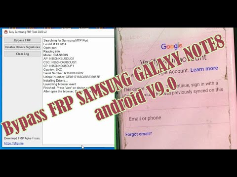 FRP bypass GALAXY NOTE 8 SM N950N Solution 08.01.2022 FRP bypass GALAXY NOTE 8 SM N950N Solution 08.01.2022