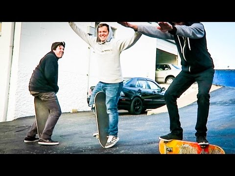 Most Entertaining Skateboard Session!
