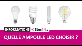 Quelle Ampoule Led Choisir ?