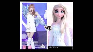 BLACKPINK Lisa VS Disney Princesses🌺🌿❄️|| Pink Unicorn Miss.Nihara