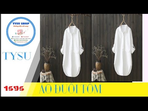 Cắt May tysushop 1595 Áo Đuôi Tôm Cutting &stitching