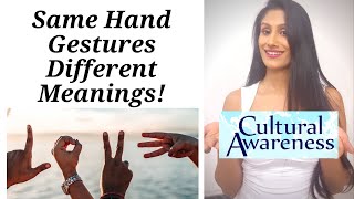 Cultural Awareness - Same Hand Gestures Different Meanings - Cabin Crew Must Know