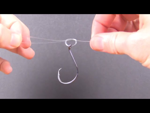 Watch Palomar Knot - Quick Tutorial on How to Tie This Strong Knot on YouTube.