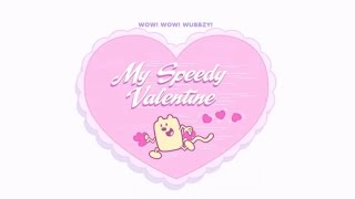 Wow Wow Wubbzy My Speedy Valentine Le Card