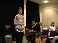 Girl from Ipanema (jazz standard cover) with Amyrose Garlick on Vocals and Mateo on Guitar