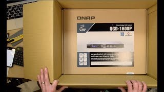 QNAP QGD-1600P Network Switch with NAS Built in Unboxing & Teardown