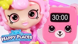 Shopkins | Happy Places - The Lil' Shoppies of Happyville - ALARM CLOCK - Cartoons for Children