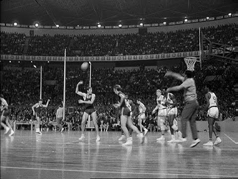 Classic highlights from the Mexico 1968 Olympic Games as the USA basketball team keep up their incredible record, winning a seventh consecutive gold medal in...
