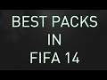 Best Packs In FIFA 14 Ultimate Team So Far