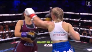 Astrid Wett Wins Over Alexia Grace