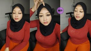 RECOMMEND JILBOOBS LADY ROSE SEXY HIJAB QUEEN TV HQTV02 | BEAUTIFUL HIJAB HOST 2