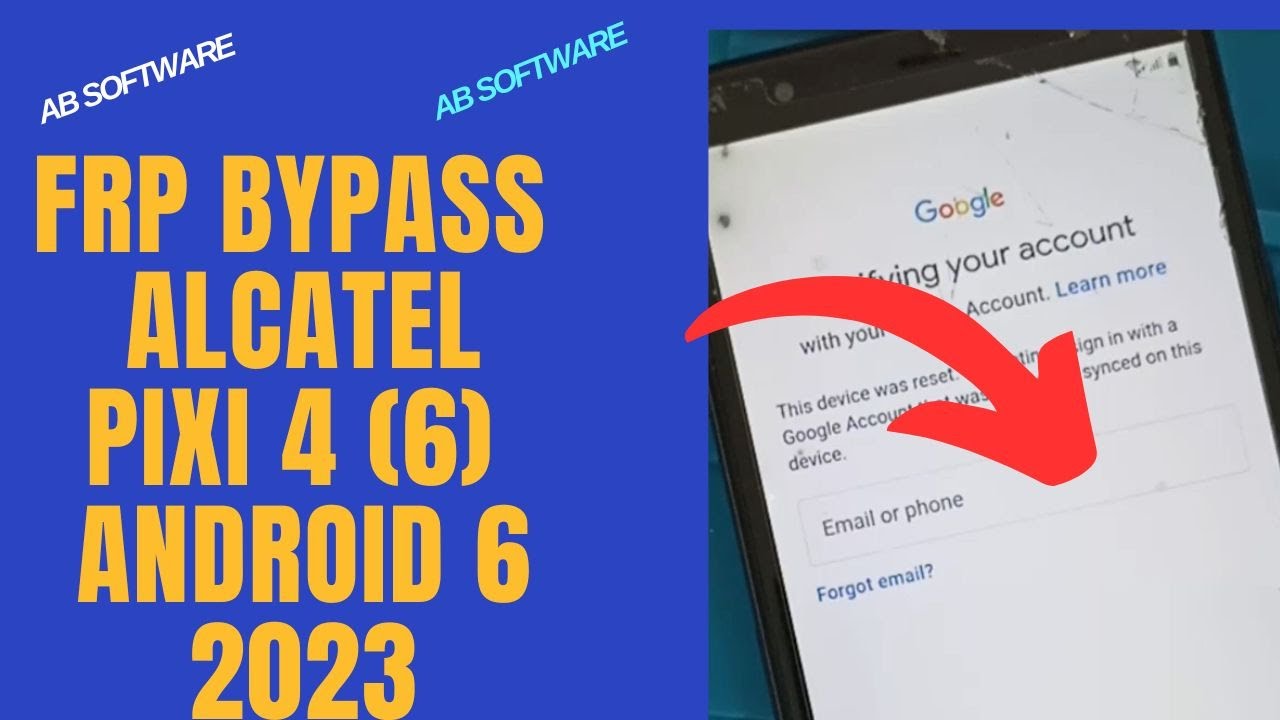 frp bypass Alcatel pixi 4 (6) remove account google frp bypass Alcatel pixi 4 (6) remove account google