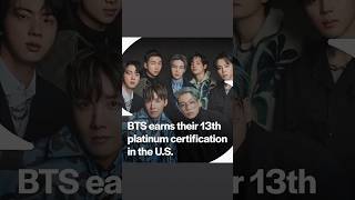 Bts Breaks Riaa Record With 13 Platinum Hits