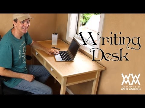 Make an elegant writing desk. Quaint and charming