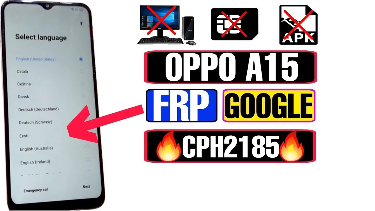 Oppo A15 (CPH2185) FRP Bypass 2023 | Oppo A15 Google Oppo A15 (CPH2185) FRP Bypass 2023 | Oppo A15 Google