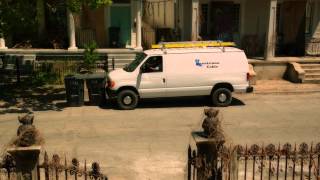 Hell Baby 2013 - Cable Guy Driving High Kumail Nanjiani Scene