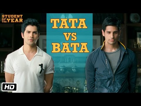 Tata vs Bata: The First Encounter - Student Of The Year - Varun Dhawan, Sidharth Malhotra