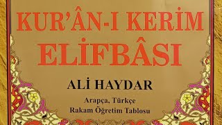 Elif Ba 23. Ders Alıştırmalar-3 Ali Haydar Kuranı Kerim Elifbası