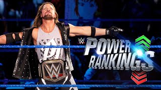 AJ Styles soars up the Power Rankings: WWE Power Rankings, Nov. 30, 2017 AJ Styles soars up the Power Rankings: WWE Power Rankings, Nov. 30, 2017