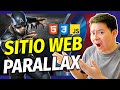 🔥 Sitio web PARALLAX con HTML, CSS y Javascript temática de Marvel Avengers