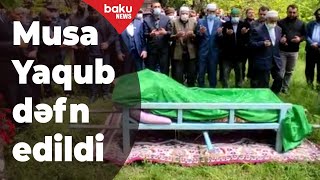 Xalq şairi Musa Yaqub dəfn olunub - Baku TV