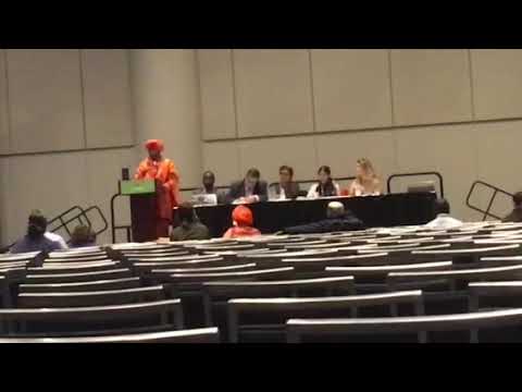 Watching video Swami Agnivesh speaking about rights of children at 2018 PWR
