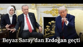 Trump Erdoğanı Kapıda Karşılayıp Oval Ofiste ...