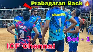 Prabagaran Its Back New Match Icf Vs Tamilnadu Police Set - 1 Gejalnaickenpatti