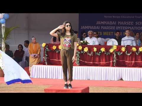 Alia Bhatt Visits Her School Jamnabai Narsee School For Sports Day Function