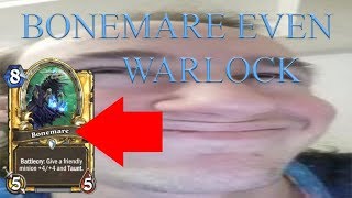 Bonemare Even Warlock Is Broken - The Boomsday Project Hearthstone