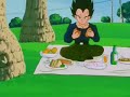 Vegeta comparte su comida!