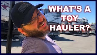 What’s a TOY HAULER? Preview God's Adventure Episode 2 | RVing | RV Shopping | Going on Faith
