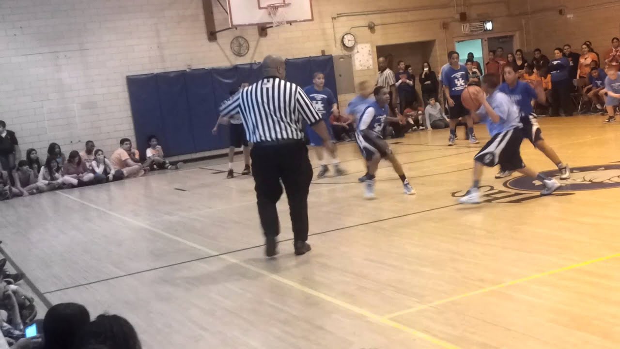 Halsey JHS 157 March Madness Basketball game Night - YouTube