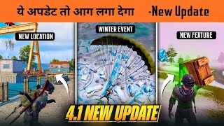 Bgmi 4.1 New Update Is Here - New Winter Mode , New Features And New Location In Erangel