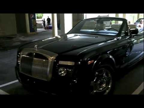 Black Rolls Royce Phantom Drophead Coupe Walkaround