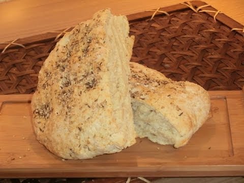 VIDEO : spelt bread recipe - how to make bread - bread without yeast - dinkelbrot - ingredients: spelt flour: 380g water: 300-350 ml baking powder: 1 tsp salt: 1 tsp olive oil (for hands): 2 tbsp sesame seeds: 1 tbsp ...