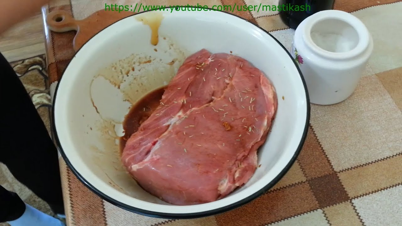 Видео рецепты мясо в духовке