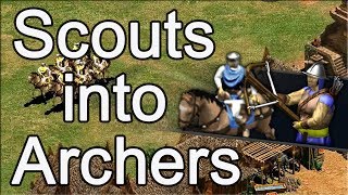 AoE2 Build Order: Scouts into Archers!