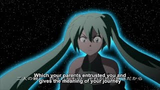?Miku Hatsune?Hayabusa the Falcon "????"?VOCALOID Anime MV? English Subs