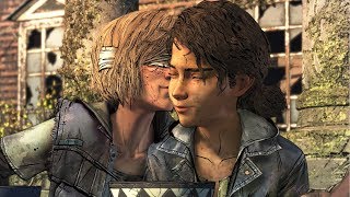 Blinded Violet Apologize & Kisses Clem Ending -Romance Vs Friendzone- Walking Dead Final Season Ep4