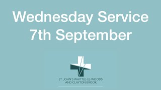 Midweek Service 7th October