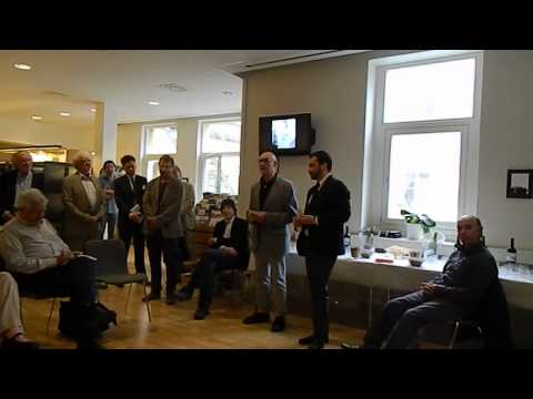 Instituto Cervantes de Estocolmo: ceremonia de homenaje al escritor y traductor Francisco Uriz (I)