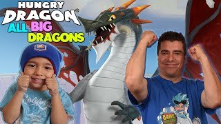 Draconis And Unlocking All Big Dragons In Hungry Dragon