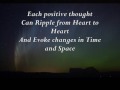The Ripple Effect:  The Heartbeat to Eternity