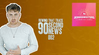 Boardmasters, Michael Bibi & Apple Music | 90 Second News | REWIND THAT TRACK