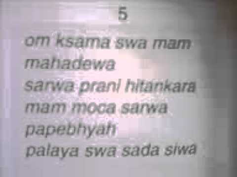 Agama Hindu mengajarkan TRI SANDHYA
