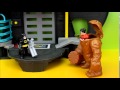 Imaginext Joker steals Batman Bat Suit Robin uses Clayface to get it back Justice League