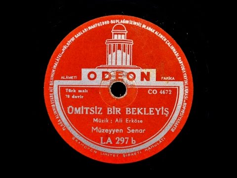 Müzeyyen Senar - Ümitsiz Bir Bekleyiş - GERÇEK TAŞ PLAK KAYDI