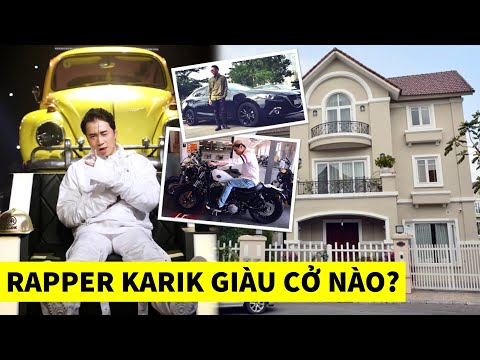 Rapper Karik Có Khối Tài Sản Giàu Cở nào sau 12 năm theo đuổi dòng nhạc Rap?